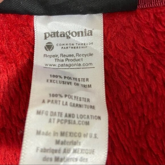 Patagonia Snap Pullover Sweater Recycled Fleece Size Small Synchilla Quarter Zip - Picture 6 of 11